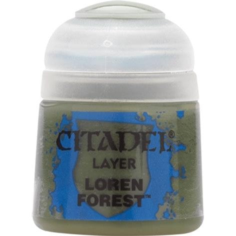 Citadel Colour: Layer Loren Forest - Warhammer Model Paint, 12ml Pot - Games Workshop