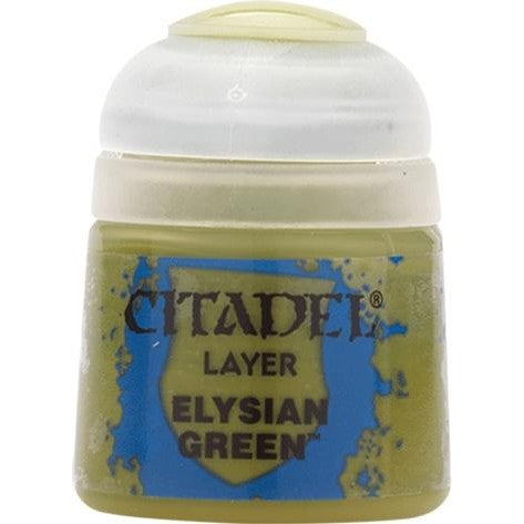 Citadel Layer: Elysian Green - Warhammer Model Paint, 12ml Pot - Games Workshop