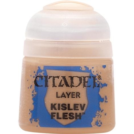Citadel Layer: Kislev Flesh - Warhammer Model Paint, 12ml Pot - Games Workshop