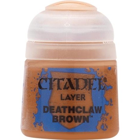 Citadel Layer: Deathclaw Brown - Warhammer Model Paint, 12ml Pot - Games Workshop