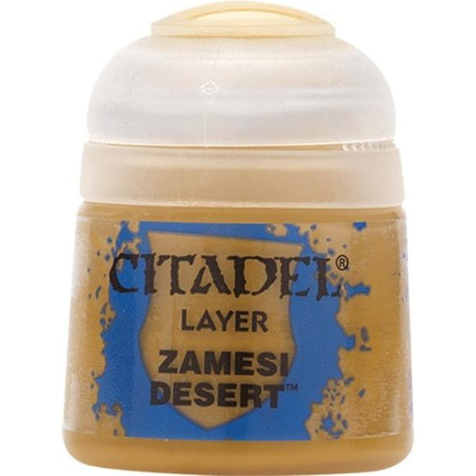 Citadel Layer: Zamesi Desert - Warhammer Model Paint, 12ml Pot - Games Workshop