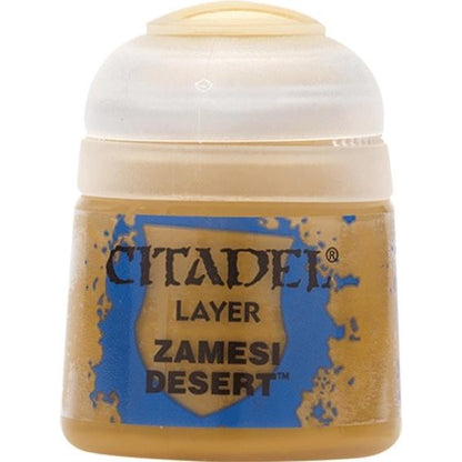 Citadel Layer: Zamesi Desert - Warhammer Model Paint, 12ml Pot - Games Workshop
