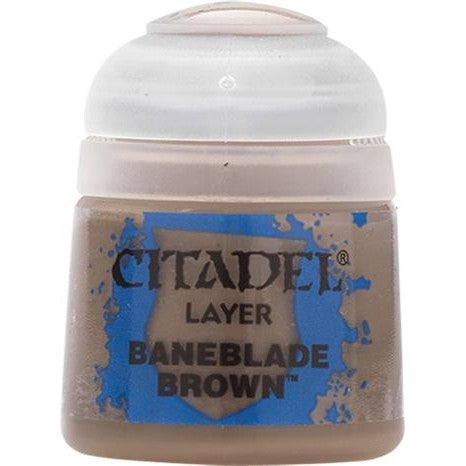 Citadel Layer: Baneblade Brown - Warhammer Model Paint, 12ml Pot - Games Workshop