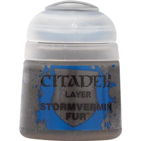 Citadel Layer: Stormvermin Fur - Warhammer Model Paint, 12ml Pot - Games Workshop