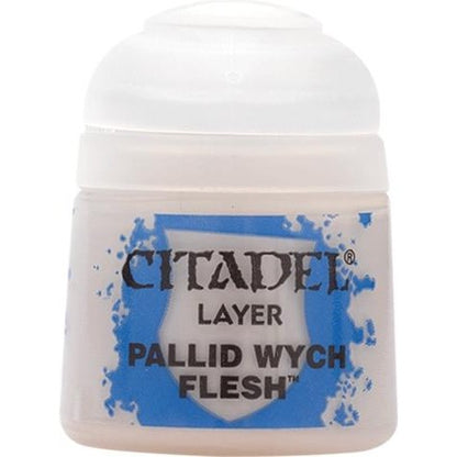 Citadel Layer: Pallid Wych Flesh - Warhammer Model Paint, 12ml Pot - Games Workshop