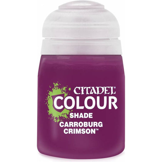 Citadel Colour: Shade Carroburg Crimson - Warhammer Model Paint, 18ml Pot - Games Workshop