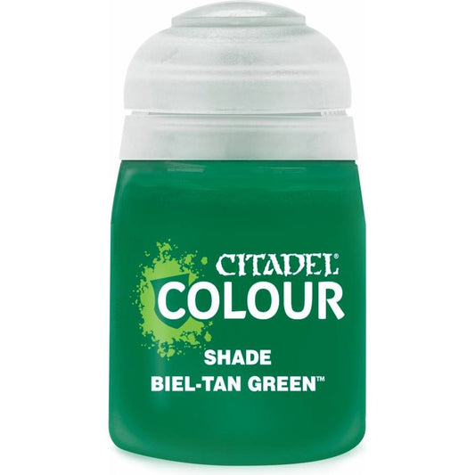 Citadel Colour: Shade Biel-Tan Green - Warhammer Model Paint, 18ml Pot - Games Workshop