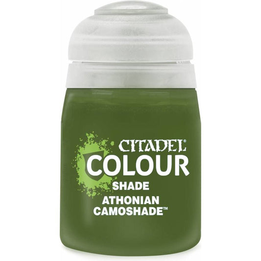 Citadel Colour: Shade Athonian Camoshade - Warhammer Model Paint, 18ml Pot - Games Workshop