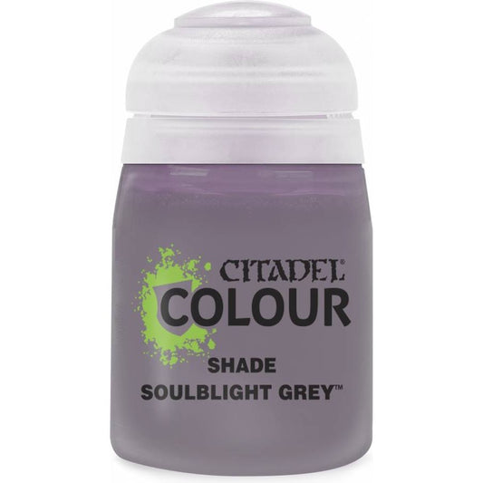 Citadel Colour: Shade Soulblight Grey - Warhammer Model Paint, 18ml Pot - Games Workshop