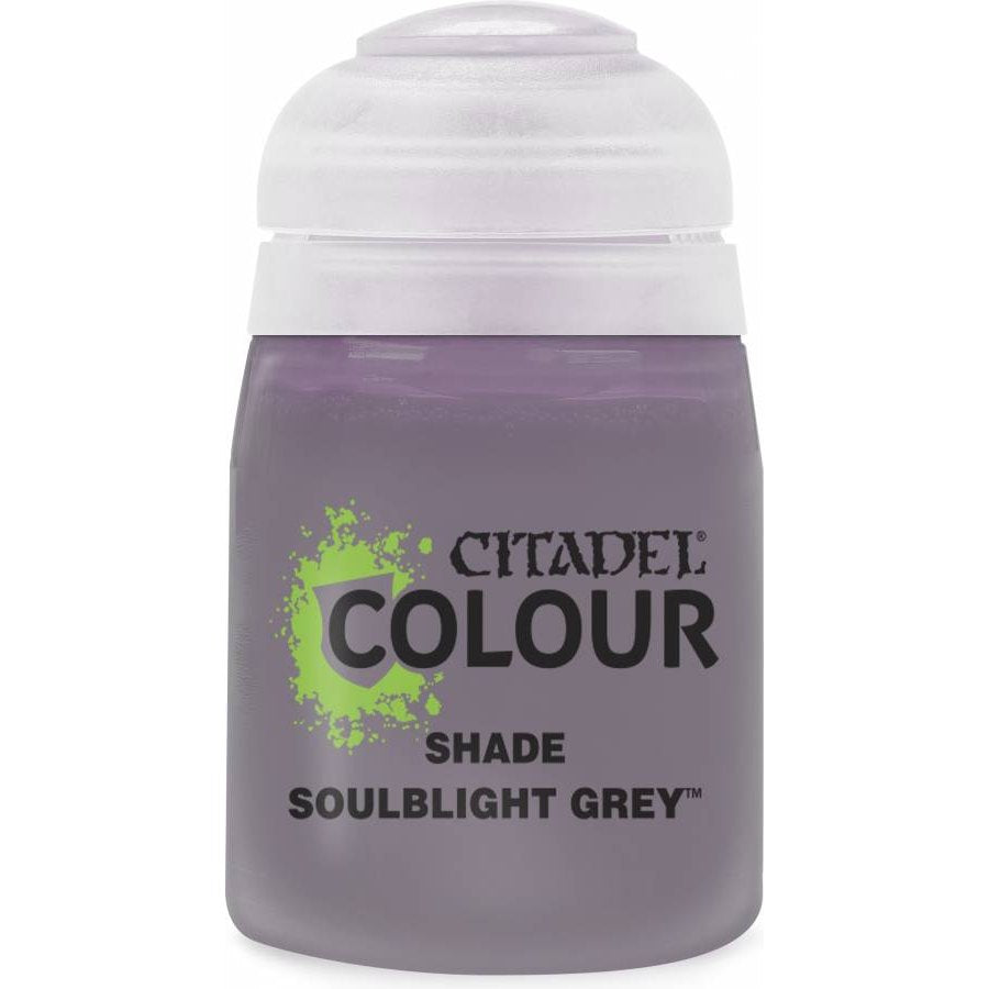 Citadel Colour: Shade Soulblight Grey - Warhammer Model Paint, 18ml Pot - Games Workshop