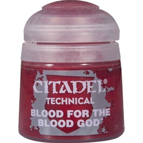 Citadel Technical: Blood for the Blood God - Warhammer Model Paint, 12ml Pot - Games Workshop