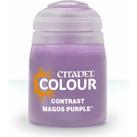 Citadel Colour: Contrast Magos Purple - Warhammer Model Paint, 18ml Pot - Games Workshop