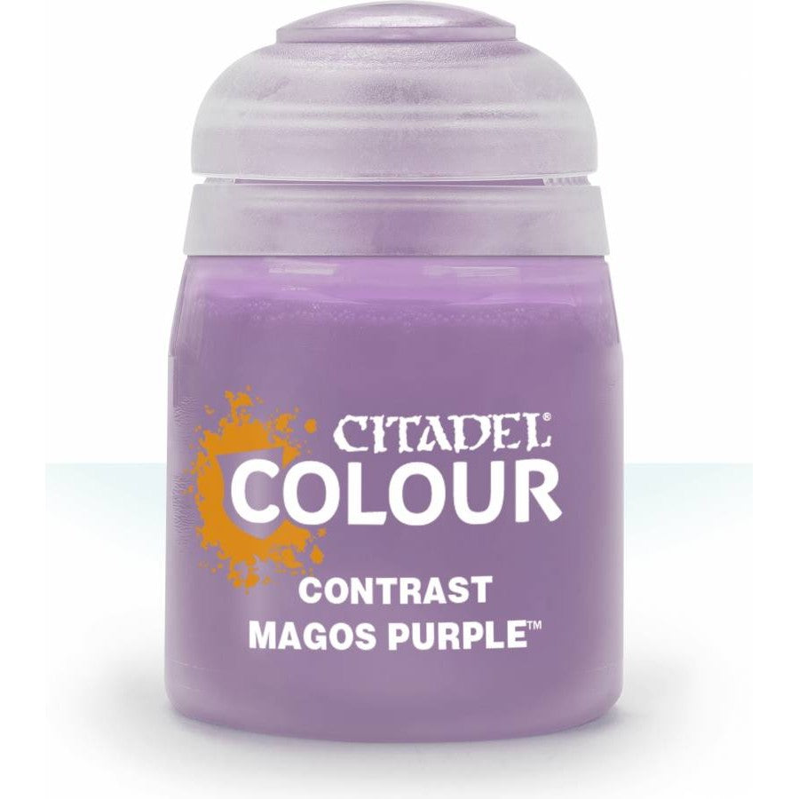 Citadel Colour: Contrast Magos Purple - Warhammer Model Paint, 18ml Pot - Games Workshop