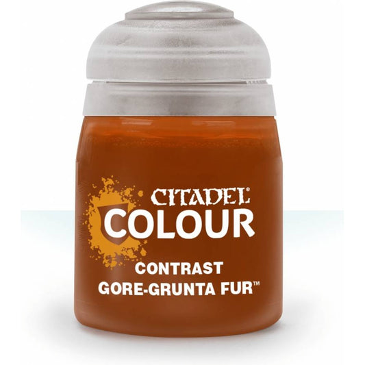 Citadel Colour: Contrast Gore-Grunta Fur - Warhammer Model Paint, 18ml Pot - Games Workshop