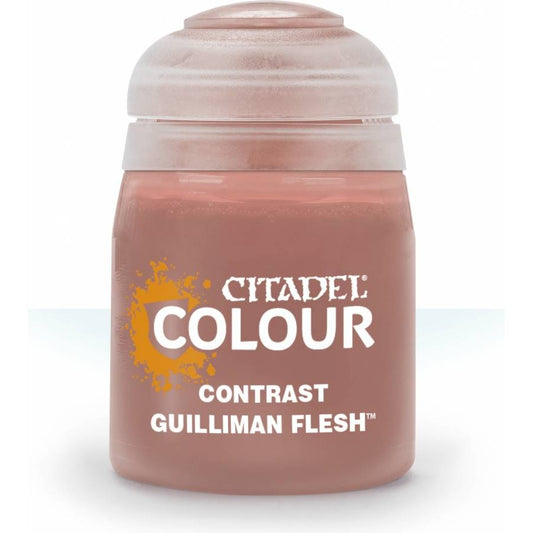 Citadel Colour: Contrast Guilliman Flesh - Warhammer Model Paint, 18ml Pot - Games Workshop
