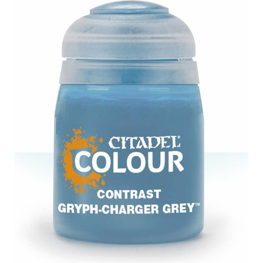 Citadel Colour: Contrast Gryph-Charger Grey - Warhammer Model Paint, 18ml Pot - Games Workshop