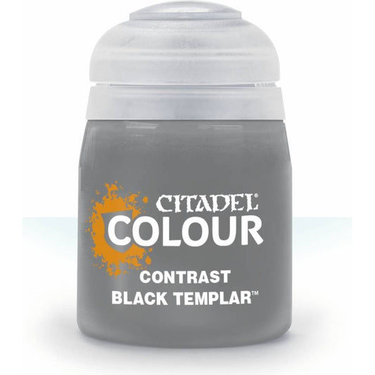 Citadel Colour: Contrast Black Templar - Warhammer Model Paint, 18ml Pot - Games Workshop