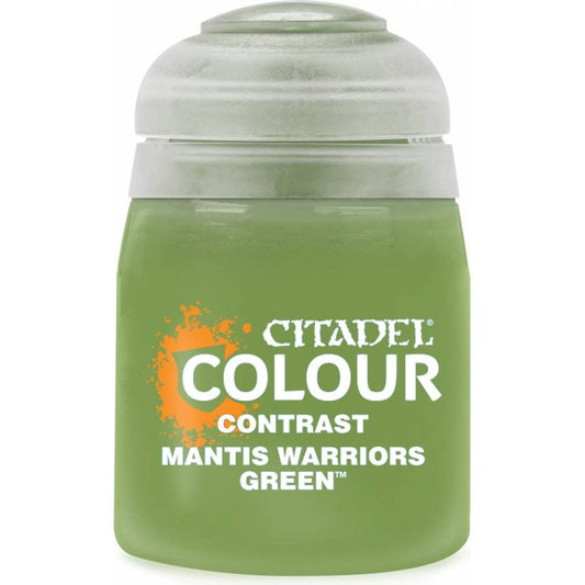 Citadel Colour: Contrast Mantis Warriors Green - Warhammer Model Paint, 18ml Pot - Games Workshop