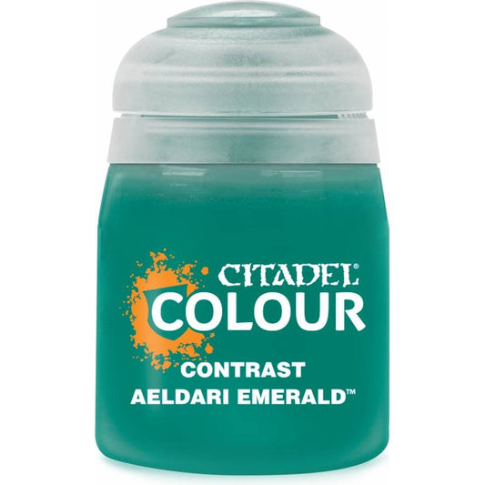 Citadel Colour: Contrast Bad Moon Yellow - Warhammer Model Paint, 18ml Pot - Games Workshop
