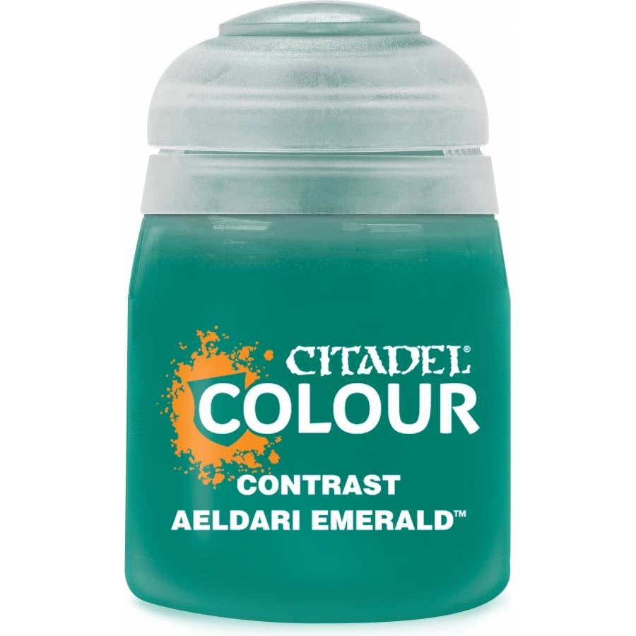 Citadel Colour: Contrast Bad Moon Yellow - Warhammer Model Paint, 18ml Pot - Games Workshop