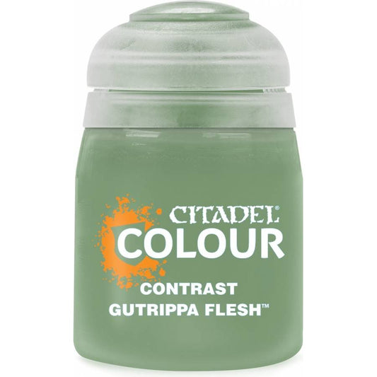 Citadel Colour: Contrast Gutrippa Flesh - Warhammer Model Paint, 18ml Pot - Games Workshop