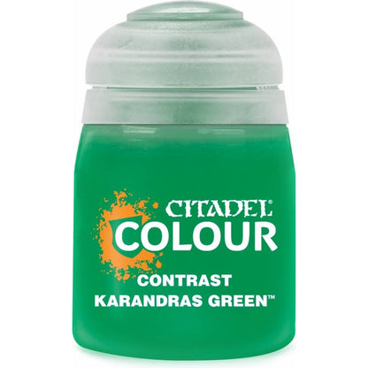 Citadel Colour: Contrast Karandras Green - Warhammer Model Paint, 18ml Pot - Games Workshop