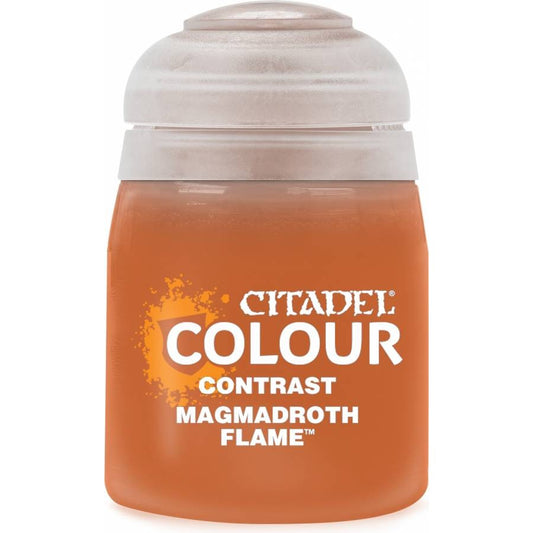 Citadel Color: Contrast Magmadroth Flame - Warhammer Model Paint, 12ml Pot - Games Workshop