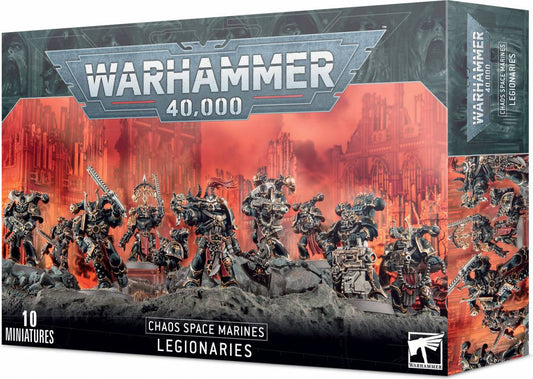 Warhammer 40,000 Chaos Space Marines: Legionaries - 10 Miniatures - Games Workshop