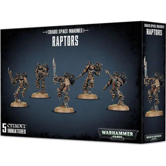 Warhammer: 40,000 Chaos Space Marines: Raptors - 5 Citadel Miniatures - Games Workshop