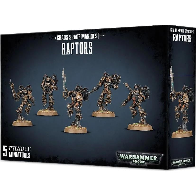 Warhammer: 40,000 Chaos Space Marines: Raptors - 5 Citadel Miniatures - Games Workshop