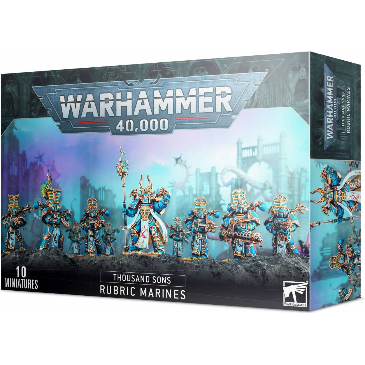 Warhammer 40,000 Thousand Sons Rubric Marines - 10 Miniatures - Games Workshop