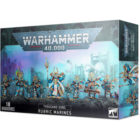 Warhammer 40,000 Thousand Sons Rubric Marines - 10 Miniatures - Games Workshop