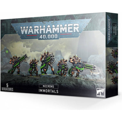 Warhammer 40,000 Necrons: Immortals - 5 Miniatures - Games Workshop