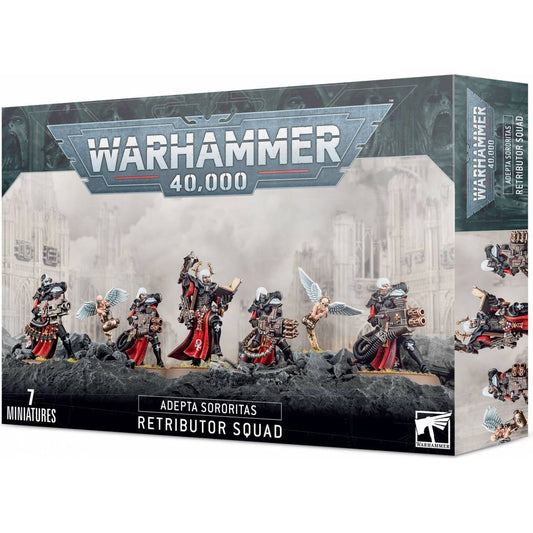 Warhammer 40,000 Adepta Sororitas: Retributor Squad - 7 Miniatures - Games Workshop