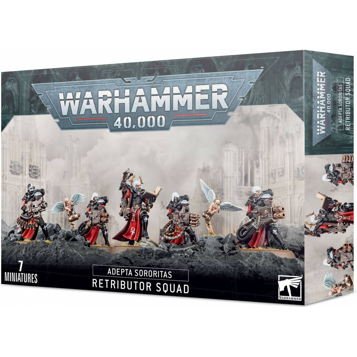 Warhammer 40,000 Adepta Sororitas: Retributor Squad - 7 Miniatures - Games Workshop