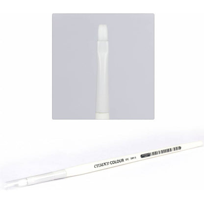 Citadel Colour: Small Synthetic Drybrush - Warhammer Paint Brush - Games Workshop