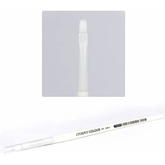 Citadel Colour: Small Synthetic Drybrush - Warhammer Paint Brush - Games Workshop