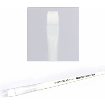 Citadel Colour: Large Synthetic Drybrush - Warhammer Miniatures Paint Brush - Games Workshop