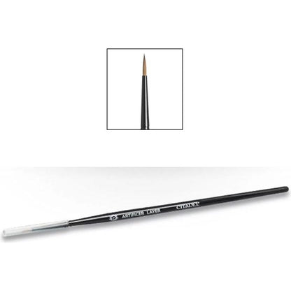 Citadel Artificer Sable Layer Brush - Games Workshop: Warhammer
