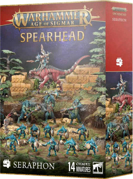 Warhammer: Age of Sigmar Spearhead Seraphon - 14 Citadel Minatures - Games Workshop