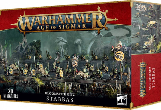 Warhammer: Age of Sigmar Gloomspite Gitz Stabbas - 20 Miniatures - Games Workshop