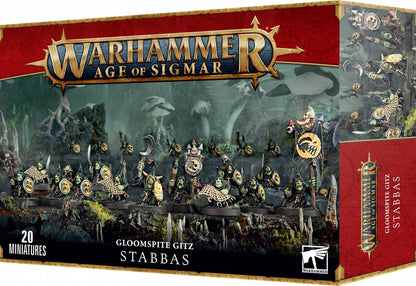 Warhammer: Age of Sigmar Gloomspite Gitz Stabbas - 20 Miniatures - Games Workshop