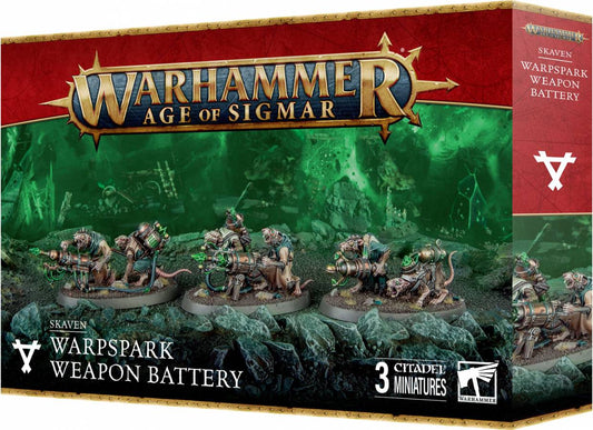 Warhammer: Age of Sigmar Skaven Warpspark Weapon Battery - 3 Citadel Miniatures - Games Workshop