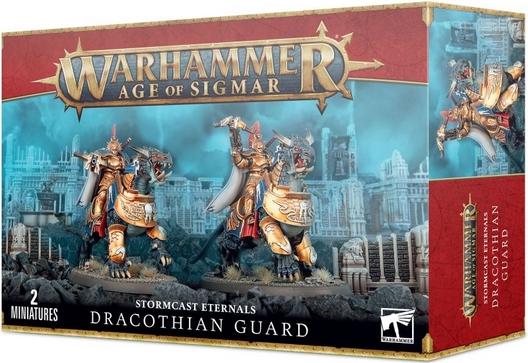 Warhammer: Age of Sigmar Stormcast Eternals Dracothian Guard - 2 Miniatures - Games Workshop
