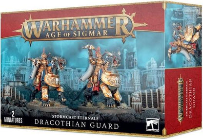 Warhammer: Age of Sigmar Stormcast Eternals Dracothian Guard - 2 Miniatures - Games Workshop