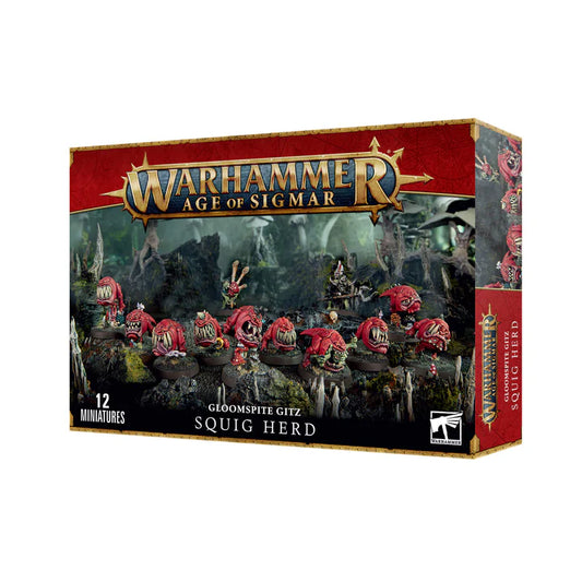 Warhammer: Age of Sigmar Gloomspite Gitz Squig Herd - 12 Citadel Miniatures - Games Workshop
