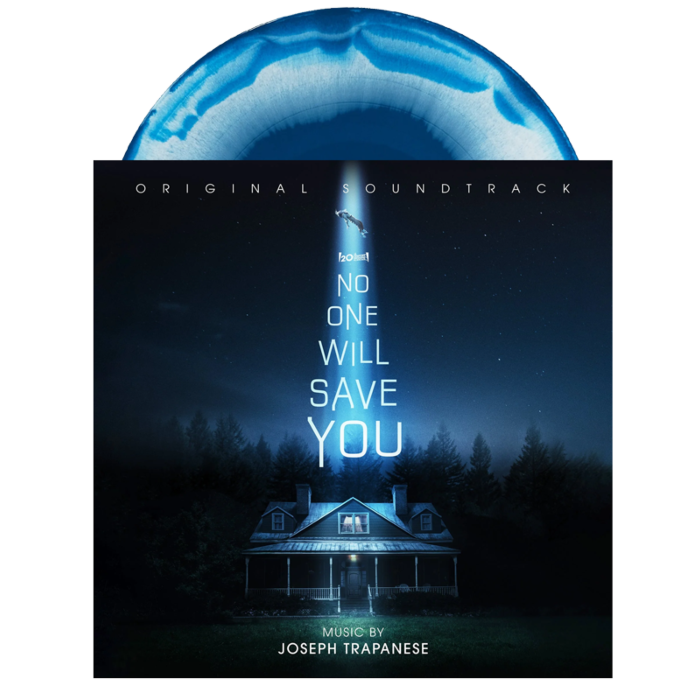 No One Will Save You Original Soundtrack by Joseph Trapanese - LP Record Waxwork, Blue Swirl Vinyl