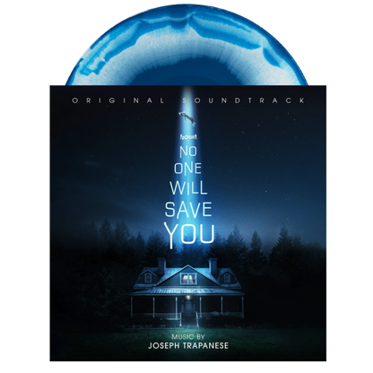 No One Will Save You Original Soundtrack by Joseph Trapanese - LP Record Waxwork, Blue Swirl Vinyl