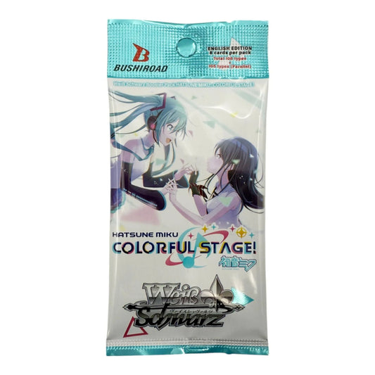 Weiss Schwarz Hatsune Miku: Colorful Stage! Booster Pack - 8 Cards - Bushiroad