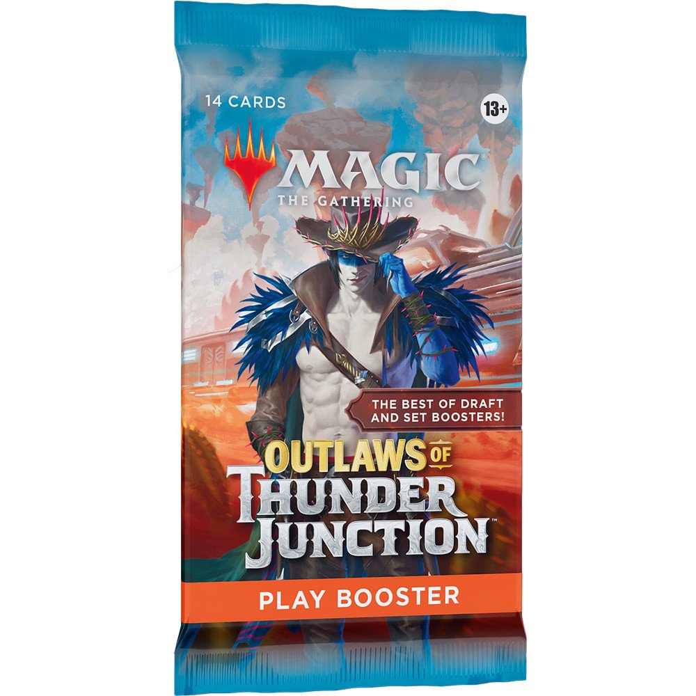 Magic: The Gathering Outlaws of Thunder Junction Play Booster - 14 Cards - Wizards of the Coast